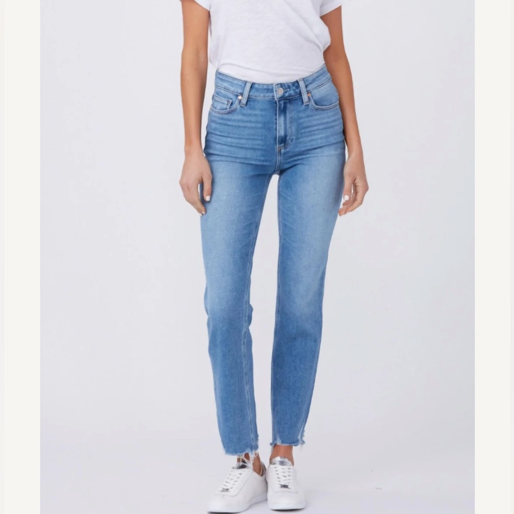 Paige - Cindy Mel With Destroyed Hem Jeans